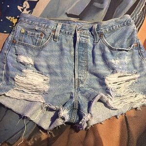 Levi’s 501’s! Worn 2 times back in 2022!